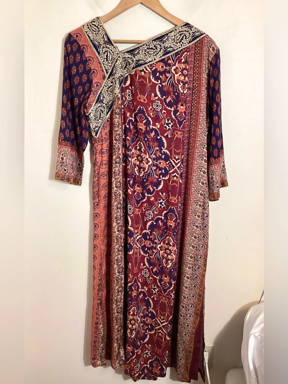 Soft Surroundings Cindra Maxi Dress Size PL